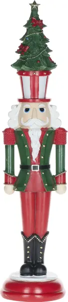 Dziadek do orzechów Classic Christmas 200 (czerwony/zielony)