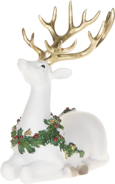 Jelonek Classic Christmas 205 (biały/złoty) 