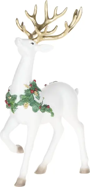 Jelonek Classic Christmas 206 (biały/złoty)