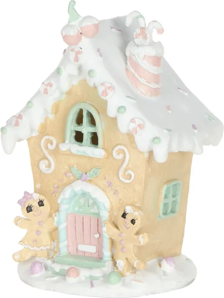Piernikowy domek LED Pastel Christmas 221 