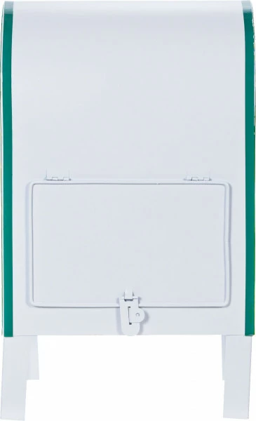 Świąteczna skrzynka na listy MERRY (kolor:biały/zielony)