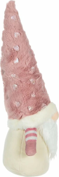 Duży gnom Merry LED 4 (różowy) 