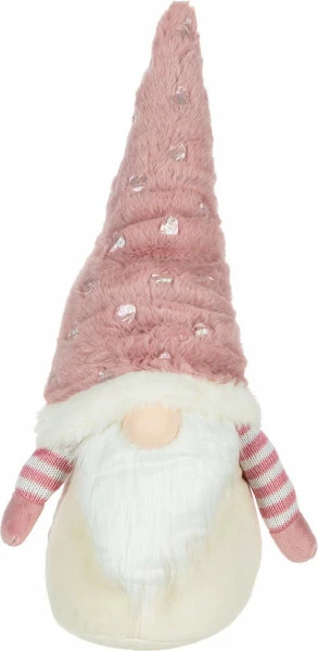 Duży gnom Merry LED 4 (różowy) 