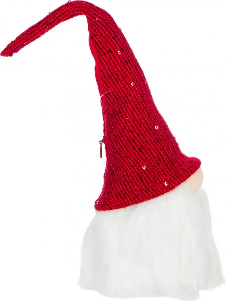 Duży gnom Merry LED 5 (czerwony) 