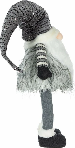 Mały gnom Merry LED 2 (srebrny) 