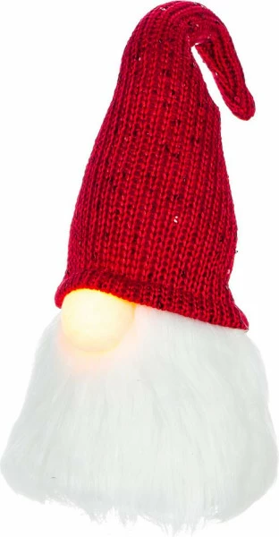Mały gnom Merry LED 5 (czerwony)