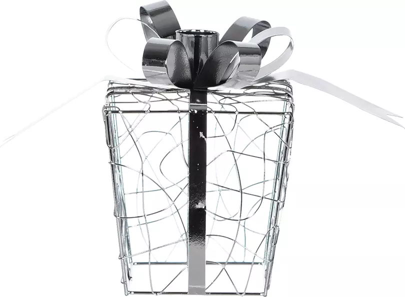 Świecznik bożonarodzeniowy TASSO 112 (srebrny) 