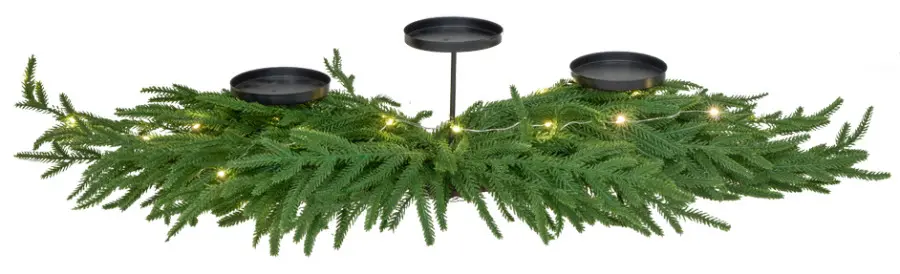 Świecznik LED Merry Christmas 12