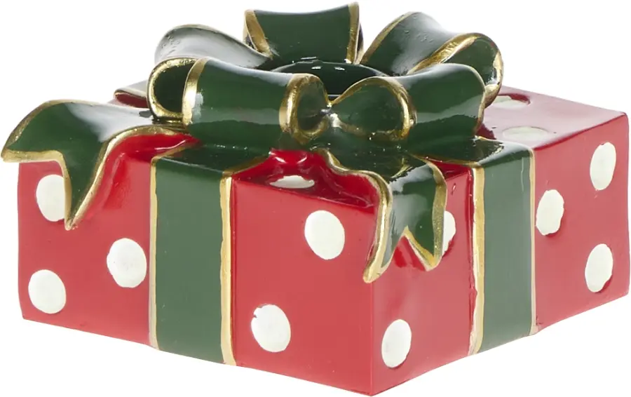 Świecznik Classic Christmas 6 (czerwony/zielony)