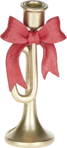 Świecznik Classic Christmas 8 (złoty/czerwony) 