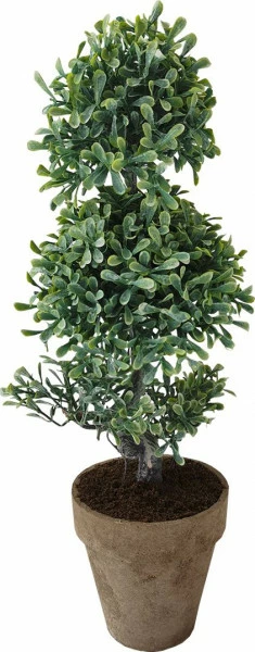 Ozdoba Meria 54 roślinka w cementowej doniczce 