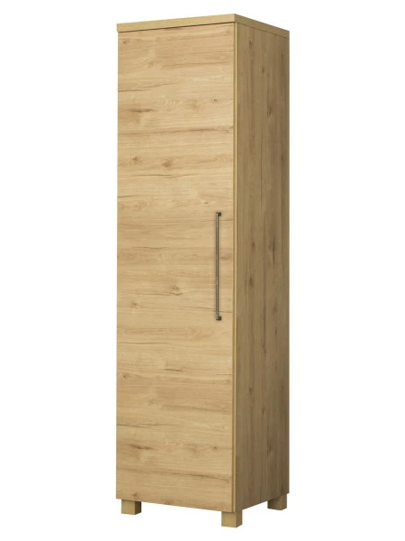 Półszafa uniwersalna z półkami i drążkiem Panama (dąb Soma ciemny)