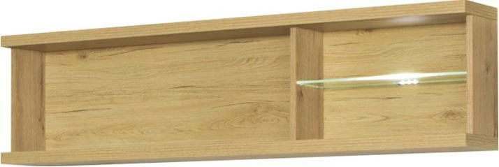 Szafka wisząca LED Panama (dąb Soma ciemny) 