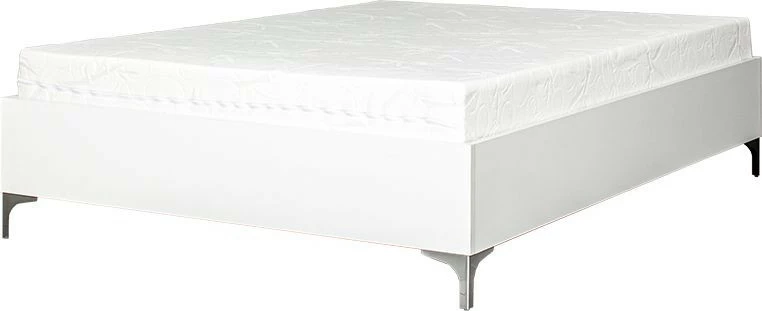 Łóżko 2-osobowe 140 Panama (biały) ze stelażem 