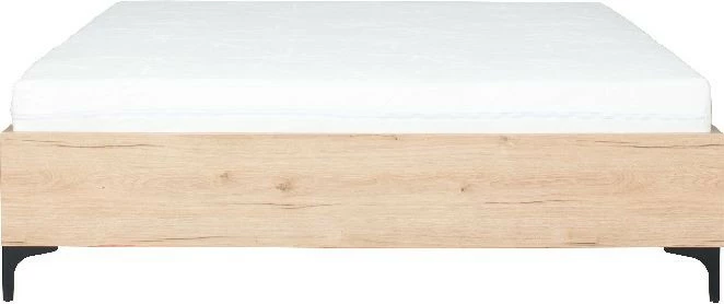 Łóżko 160cm Floryda bez materaca (dąb Soma ciemny) ze stelażem