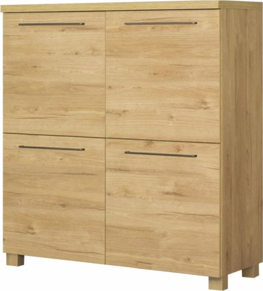 Komoda 4-drzwiowa Panama (dąb Soma ciemny)