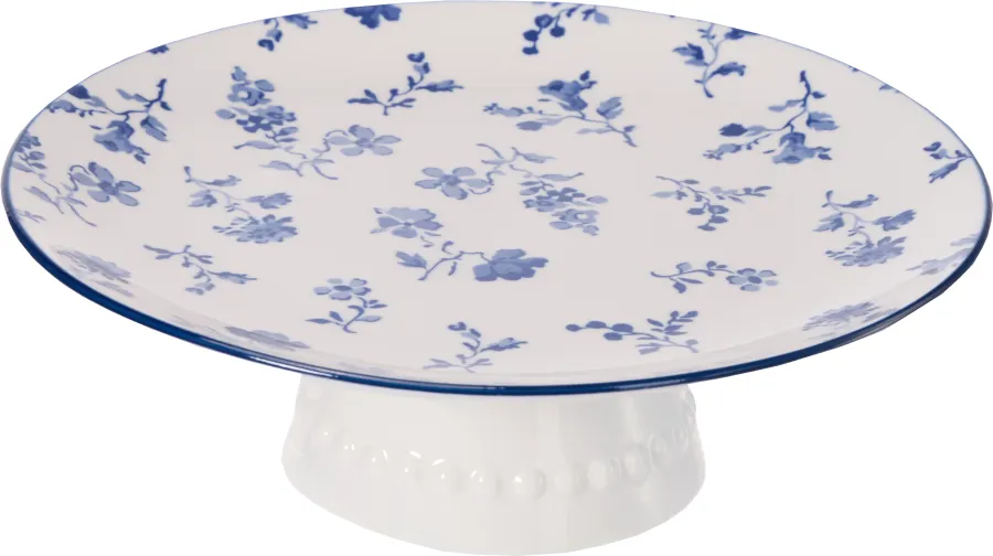 Patera na ciasto Blue Flowers 178