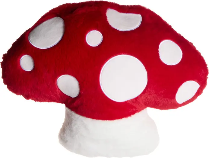 Poduszka Mushroom 263 (biały/czerwony)