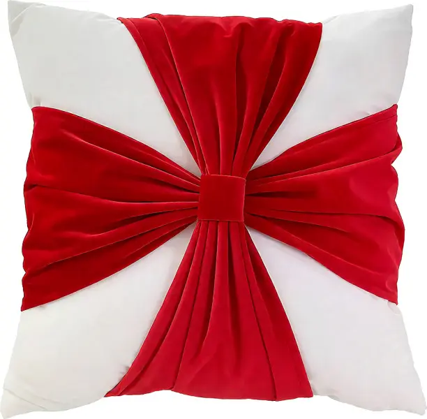 Poszewka Pires 248 (biały/czerwony) 