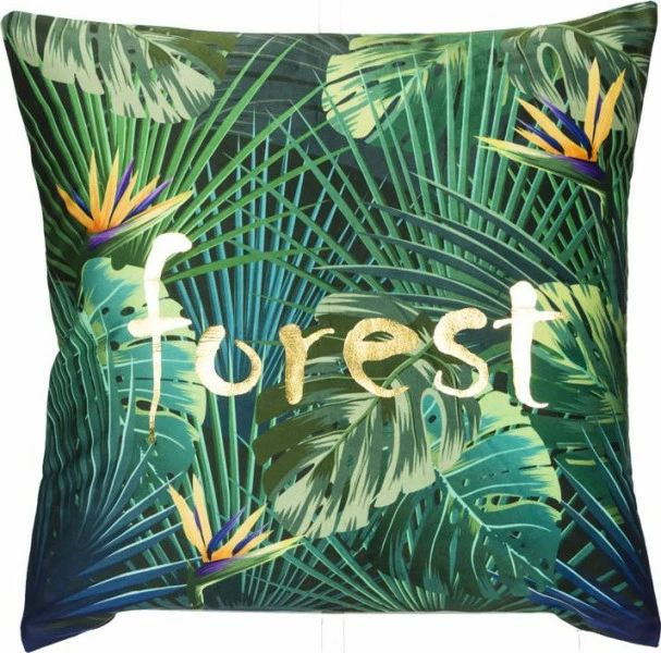 Poszewka Pires 96 (zielona+złoty druk) 