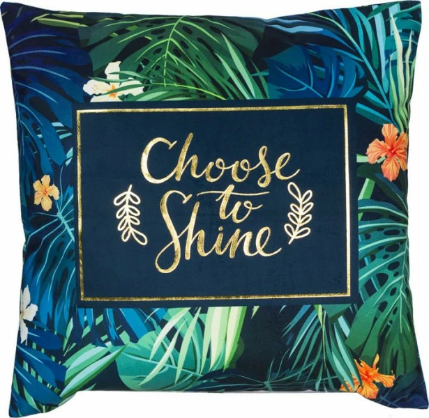 Poszewka Pires 97 (zielona+złoty druk)