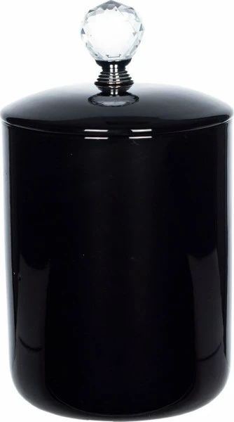 Pojemnik z ozdobnym uchwytem Krystalis 11 (czarny)