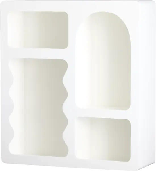 Półka wisząca Naturos 10 (biała)