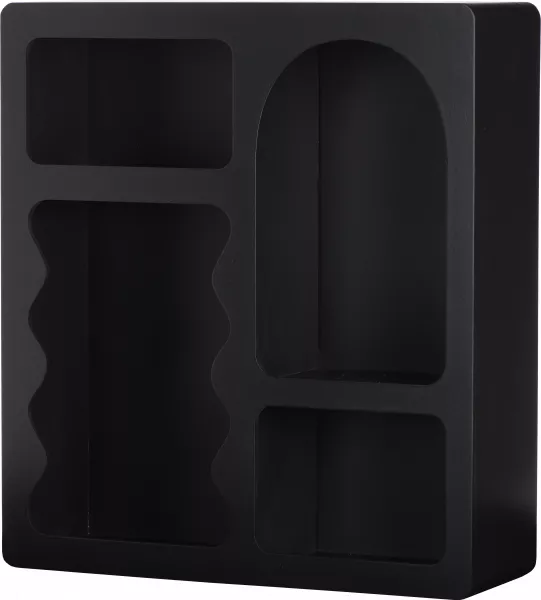 Półka wisząca Naturos 10 (czarna) 