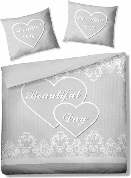 Zestaw pościeli Serduszka 21-2 (220x200cm) 