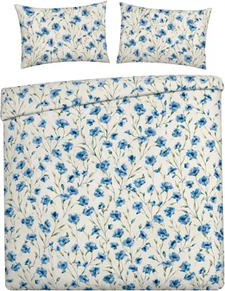Zestaw pościeli bawełnianej Bloome 56 (160x200cm)
