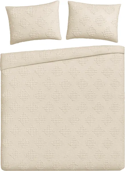 Zestaw pościeli 51-2 beżowy (200x220cm) 