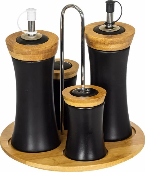 Przyprawnik 3 (4-elem.) Palomo (czarny)