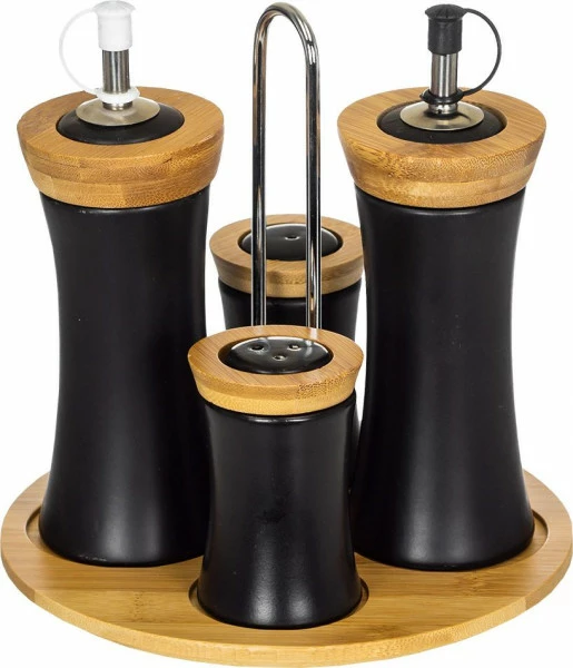 Przyprawnik 3 (4-elem.) Palomo (czarny)