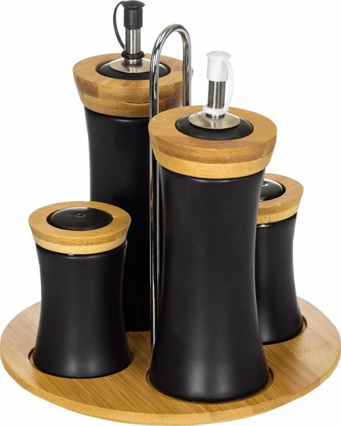 Przyprawnik 3 (4-elem.) Palomo (czarny)