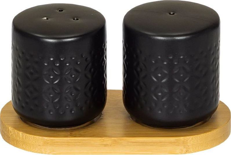 Przyprawnik 4 (2-elem.) Palomo (czarny)