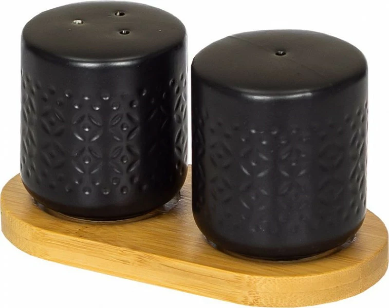 Przyprawnik 4 (2-elem.) Palomo (czarny)