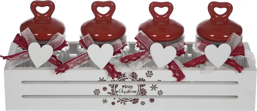 Zestaw przyprawników Merry Christmas (4elem.) VIDIO 16 