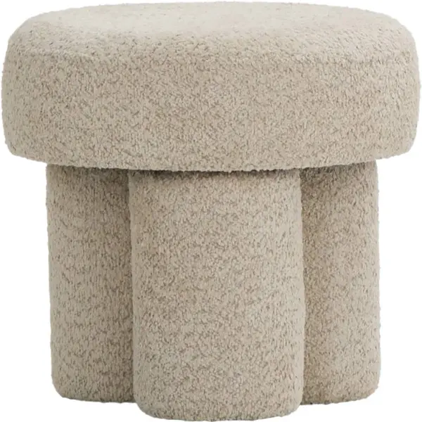 Puf Grzybek (boucle beż) 