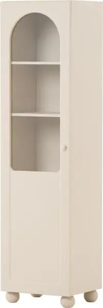Witryna lewa Rozano (kaszmir lakier mat/kaszmir)