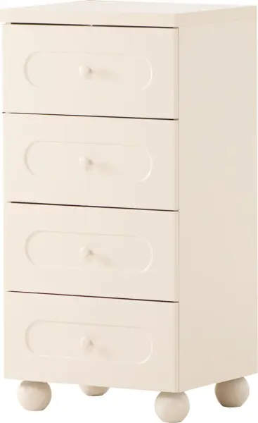 Komoda 50 z 4 szufladami Rozano (kaszmir lakier mat/kaszmir)