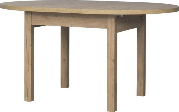 Stół okrągły rozkładany (dąb Soma ciemny)