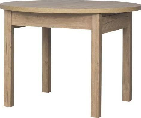 Stół okrągły rozkładany (dąb Soma ciemny)