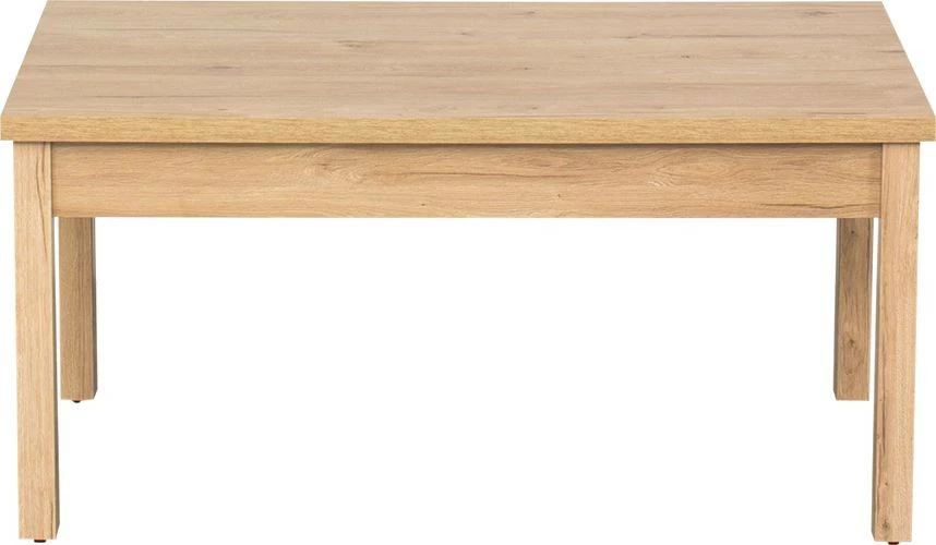 Stolik prostokątny pełny (dąb Soma ciemny)