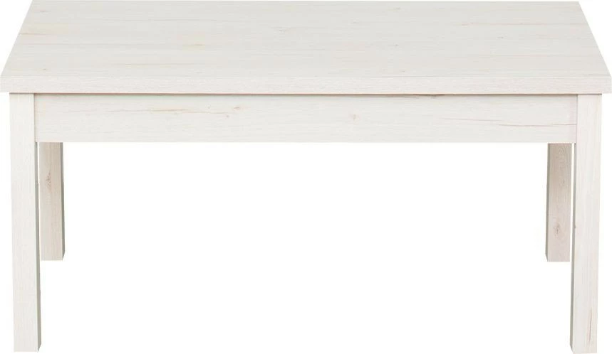 Stolik prostokątny pełny (dąb Soma perłowy)