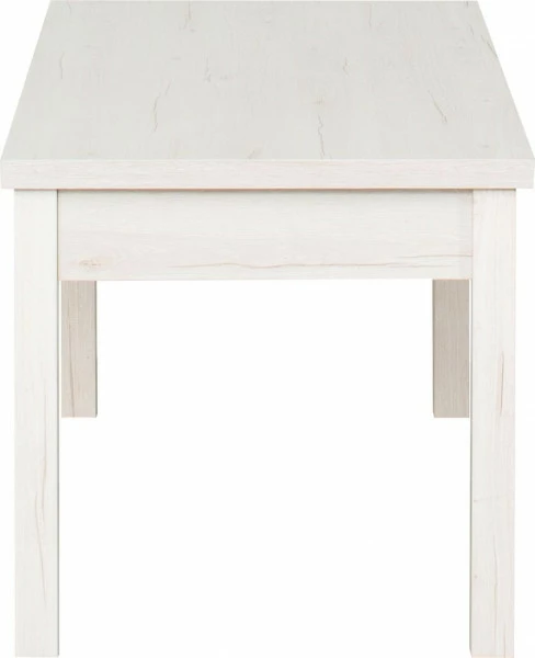 Stolik prostokątny pełny (dąb Soma perłowy)