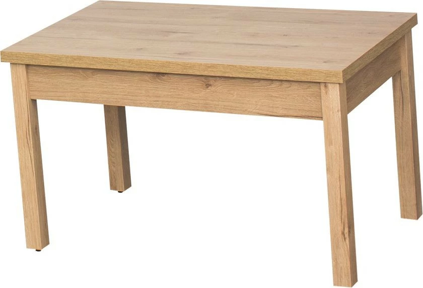 Stolik prostokątny pełny (dąb Soma ciemny)