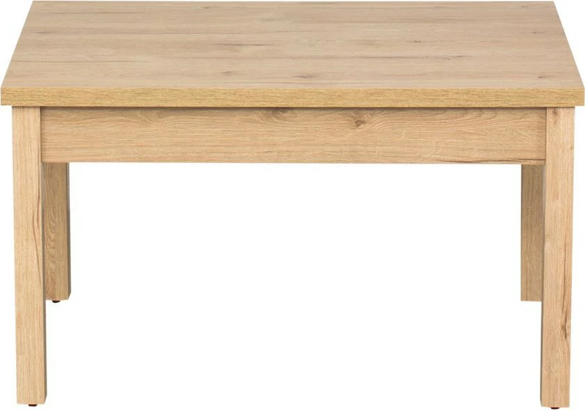 Stolik prostokątny pełny (dąb Soma ciemny)