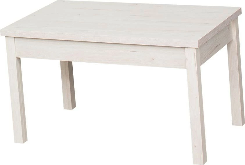 Stolik prostokątny pełny (dąb Soma perłowy)