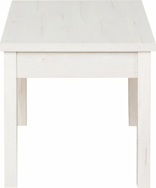 Stolik prostokątny pełny (dąb Soma perłowy)