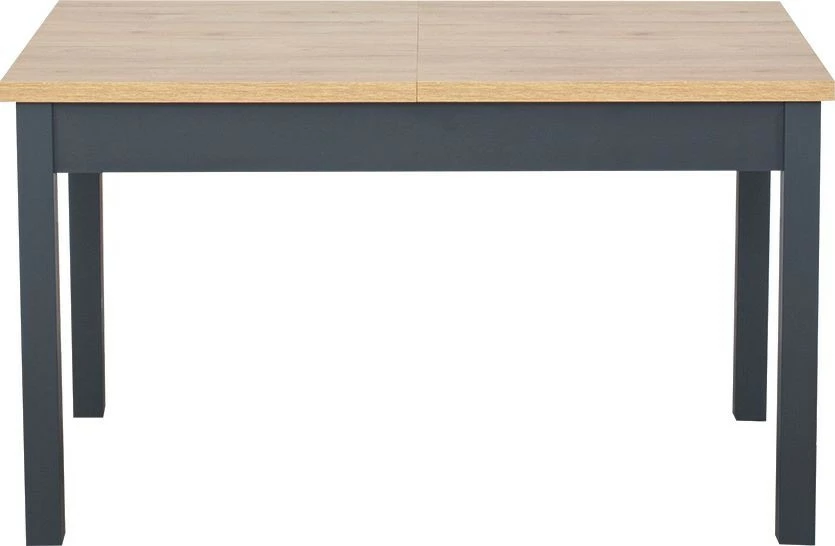 Rozkładany stół kuchenny 116 cm (dąb Soma ciemny/grafit)